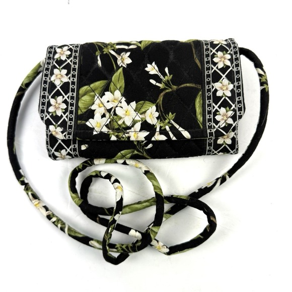 Vera Bradley Handbags - Vera Bradley Jasmine Crossbody Wallet Quilted Cottage Core Handbag Purse New